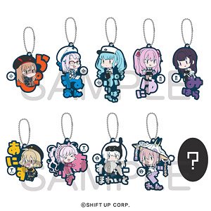 Goddess of Victory: Nikke Name Pitanko Rubber Mascot Vol.1 (Set of 10) (Anime Toy)