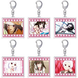 Monogatari Series Acrylic Key Ring Collection Nadeko Sengoku (Set of 6) (Anime Toy)