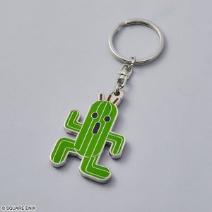 Final Fantasy Series Metal Key Chain Cactuar (Anime Toy)