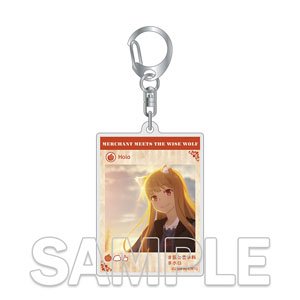 『狼と香辛料 merchant meets the wise wolf』 SNS風アクリルキーホルダー ホロ (キャラクターグッズ)