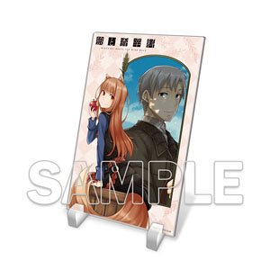 『狼と香辛料』 アクリルプレート Ver.電撃文庫リニューアルカバー [1] (キャラクターグッズ)