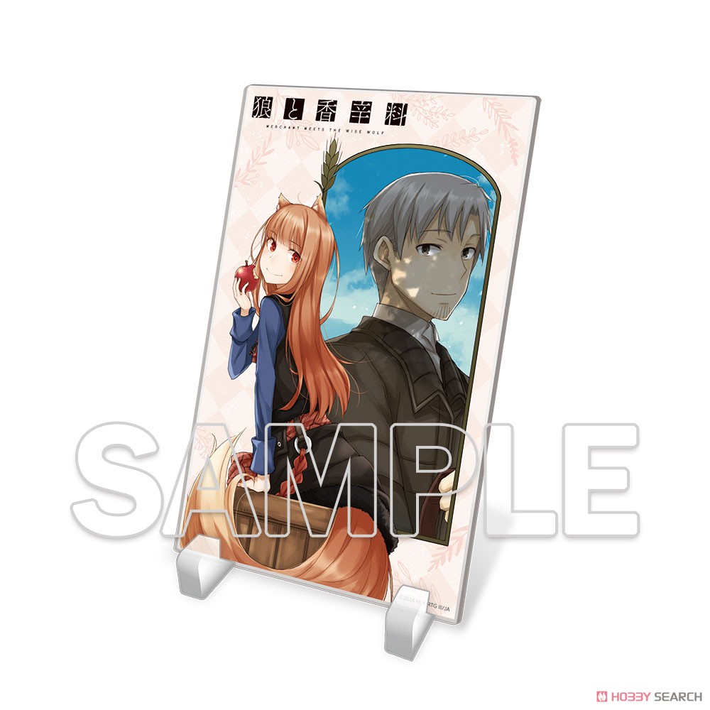 『狼と香辛料』 アクリルプレート Ver.電撃文庫リニューアルカバー [1] (キャラクターグッズ) 商品画像1