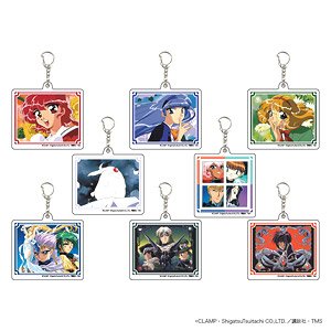 Acrylic Key Ring [TV Animation [Magic Knight Rayearth]] 01 (Set of 8) (Anime Toy)