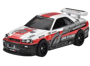 Hot Wheels Pop culture Gran Turismo - Nissan Skyline GT-R (BNR34) (Toy)