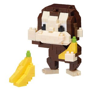 nanoblock Curious George (Block Toy)