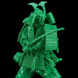 Plamax 1/12 Kamakura Period Armored Warrior: Green Color Edition (Plastic model)