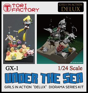 Girls in Action `Delux` Under The Sea (Plastic model)