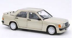 MB 190 E 2.3-16 1984 スモークシルバー (ミニカー)