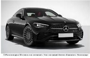 メルセデス・ベンツ CLE クーペ 2024 メタリックオブシディアンブラック (ミニカー)