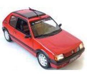 プジョー 205 GTI 1.9 1991 ヴァレルンガ レッド PTS (ミニカー)