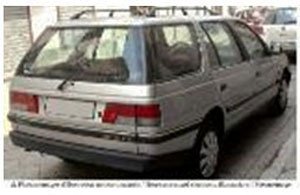 プジョー 405 ブレーク 1991 メタリックメイフェアベージュ (ミニカー)