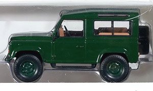 ランドローバー ディフェンダー 1995 ダークグリーン (ミニカー)