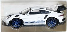 ポルシェ 911 GT3 RS 2022 ホワイト&ブルーステッカー (ミニカー)