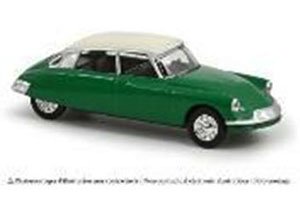 シトロエン DS 19 1958 グリーン/ホワイトルーフ (ミニカー)