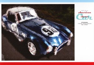 American Sports Car Cobra 289 Coupe (Model Car)