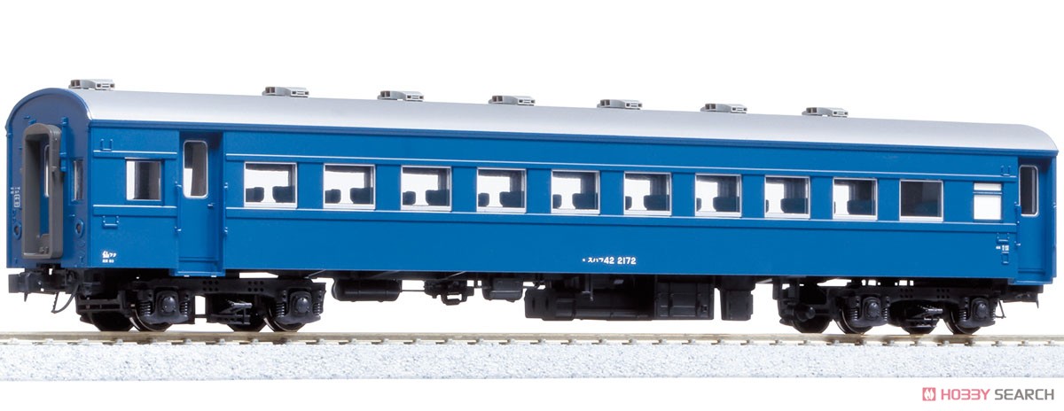 16番(HO) スハフ42 改装形 (ブルー) (鉄道模型) 商品画像1