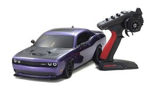 EP 4WD Fazer -mk2- FZ02L Readyset Dodge Challenger SRT Hellcat Plam Crazy Purple (RC Model)