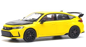 HONDA CIVIC FL5 TYPE-R SUNLIGHT YELLOW (ミニカー)