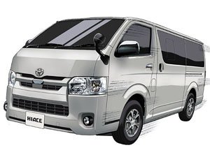 First MINI-Z Toyota Hi-Ace (RC Model)