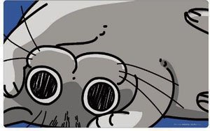クロックワークス 万能マットコレクションVol.156 夜は猫といっしょ C (カードサプライ)