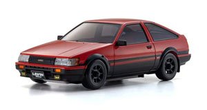 ASC MA020 トヨタ カローラレビン AE86 レッド/ブラック (ラジコン)