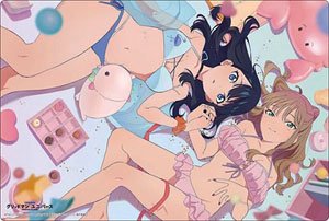 Bushiroad Rubber Mat Collection V2 Vol.1238 [Gridman Universe] Rikka Takarada & Yume Minami (Card Supplies)