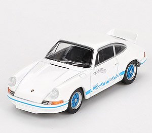 ポルシェ 911 カレラ RS 2.7 グランプリホワイト/ブルーリバリー (右ハンドル) (ミニカー)