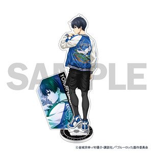 Blue Lock Wearing Suka-Jam [Especially Illustrated] Acrylic Stand (Yoichi Isagi) (Anime Toy)