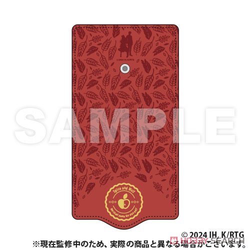 狼と香辛料 MERCHANT MEETS THE WISE WOLF キーケース 赤 (キャラクターグッズ) 商品画像2