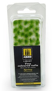 Two Coloured Tufts - Spring (Plastic model)