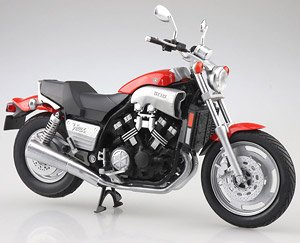 Yamaha Vmax Fire Red (Diecast Car)