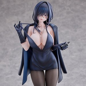 横山いしみ 黒いワンピースVer. illustration by バラ ※特典付 (フィギュア)