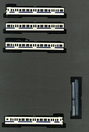 国鉄 401系近郊電車 (高運転台・新塗装) 基本セット (基本・4両セット) (鉄道模型)