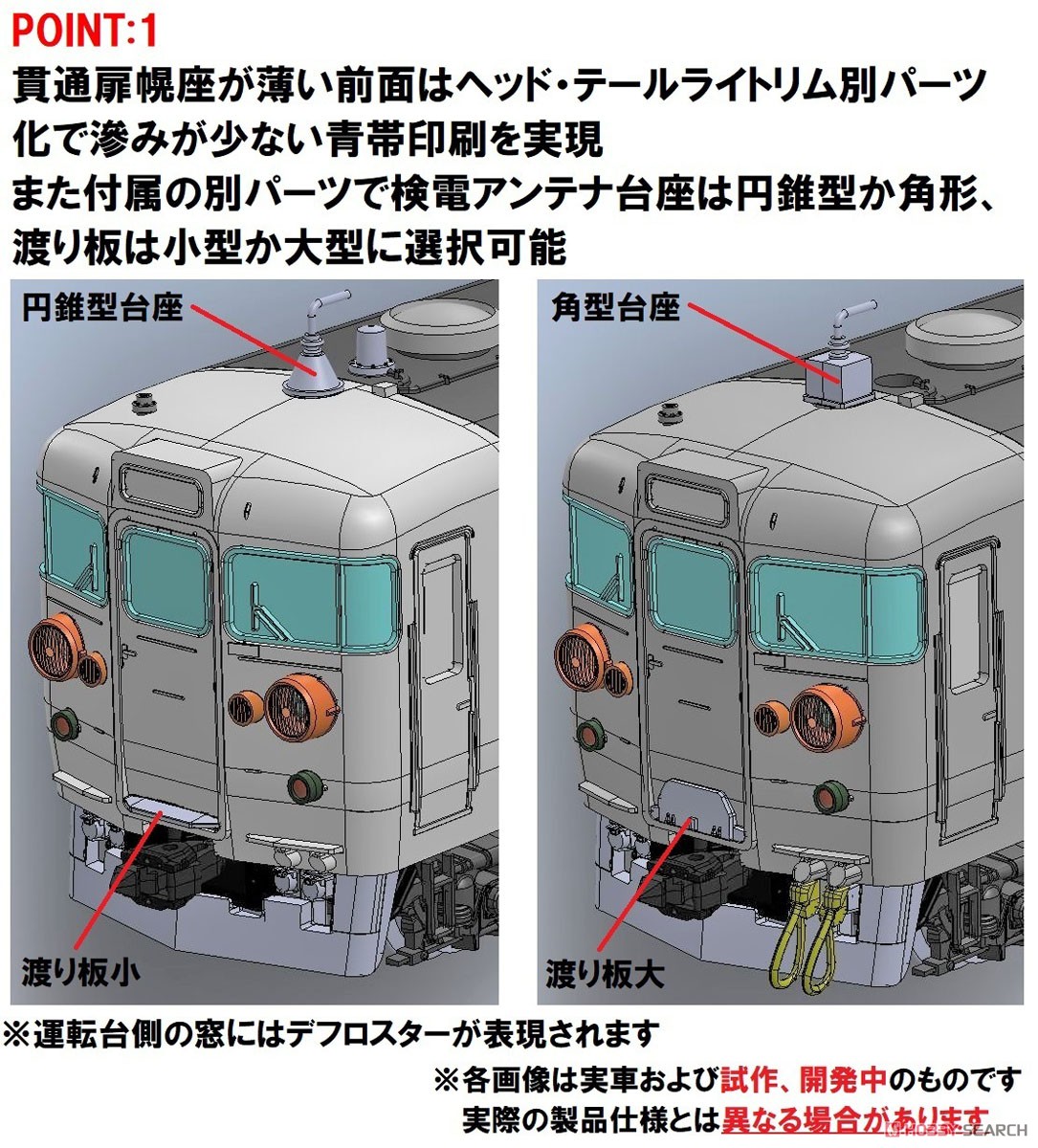 国鉄 401系近郊電車 (高運転台・新塗装) 増結セット (増結・4両セット) (鉄道模型) その他の画像2