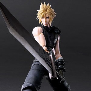 Final Fantasy VII Rebirth Play Arts Kai [Cloud Strife] (Completed)