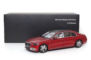 Mercedes-Maybach S-Class - 2021 Patagonia Red (Diecast Car)