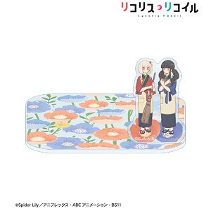 Lycoris Recoil Chisato Nishikigi & Takina Inoue Botania Coaster w/Acrylic Stand Ver. C (Anime Toy)