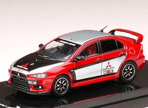 三菱 LANCER EVOLUTION X RALLIART COLOR (RED) (ミニカー)