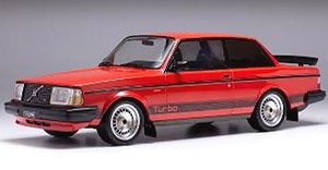 ボルボ 240 ターボ カスタム 1986 レッド (ミニカー)