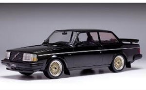 ボルボ 240 ターボ カスタム 1986 ブラック (ミニカー)