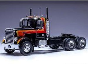 フリートライナー FLC 120 64 T 1977 ブラック (ミニカー)