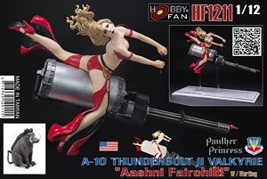 A-10 Thunderbolt II Valkyrie `Aashni Fairchild` w/Warthog (Plastic model)