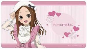 Teasing Master Takagi-san [Especially Illustrated] Takagi-san Pink Girly Fashion Ver. Multi Desk Mat (Card Supplies)