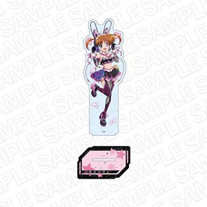 Magical Girl Lyrical Nanoha Series Big Acrylic Stand Nanoha Takamachi Magical Cyber Bunny Ver. (Anime Toy)