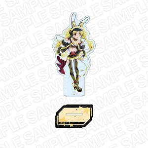 Magical Girl Lyrical Nanoha Series Big Acrylic Stand Fate T Haraoun Magical Cyber Bunny Ver. (Anime Toy)