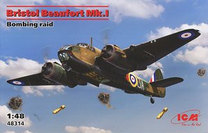 Bristol Beaufort Mk.I. Bombing raid (Plastic model)