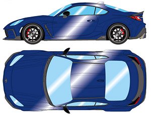 TOM`S GR86 Wide Body 2022 サファイアブルー (ミニカー)