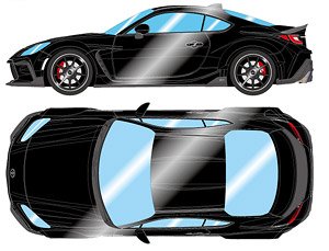 TOM`S GR86 Wide Body 2022 クリスタルブラックシリカ (ミニカー)