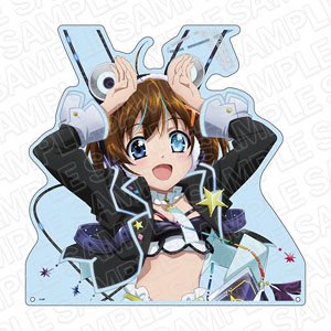 Magical Girl Lyrical Nanoha Series Extra Large Die-cut Acrylic Board Hayate Yagami Magical Cyber Bunny Ver. (Anime Toy)