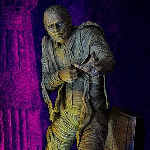 1/8スケール ロン・チェイニー・ジュニア as ミイラ男 プラスチックモデルキット (プラモデル)